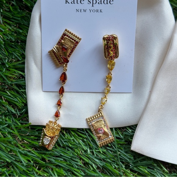 NWT Kate Spade Jewelry 🌭🍟❤️ - Picture 2 of 8